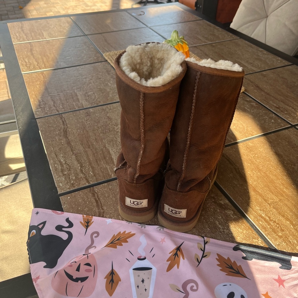 SOLD! UGG Chestnut Shearling Boots